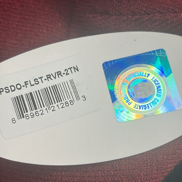 FSU Florida State Seminoles Unisex Reversible Knit Cuff Cap Gray & Red NWT - Picture 5 of 5